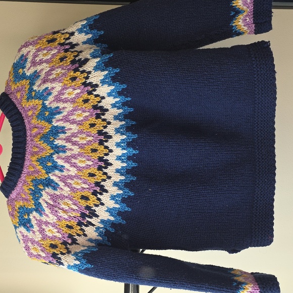 Boden Winter Sweater Girls 3t - Picture 2 of 5